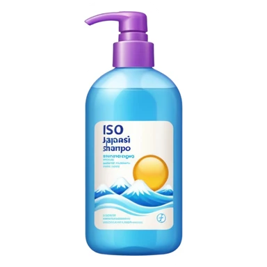 japan shampoo sticker