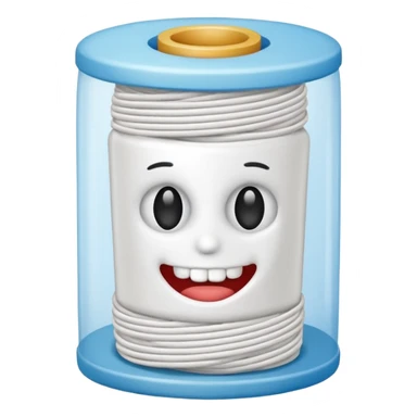 pack of dental thread  sticker