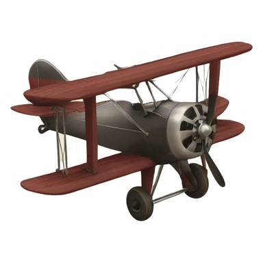 biplane sticker