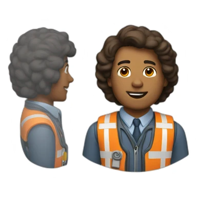 doc-emmet-brown sticker