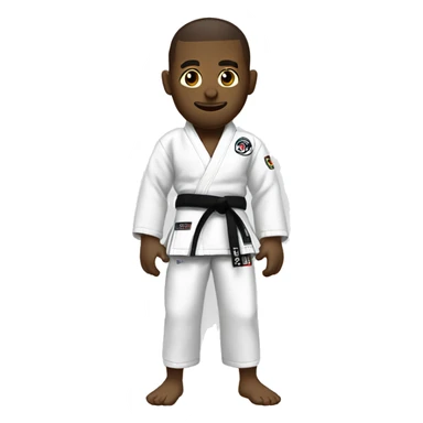 jiu jitsu fighter sticker