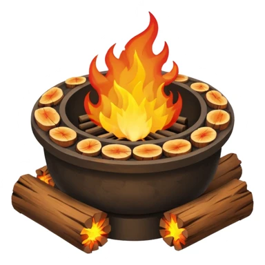 Fire Pit, different sticker