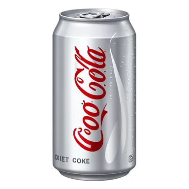 Diet Coke can sticker