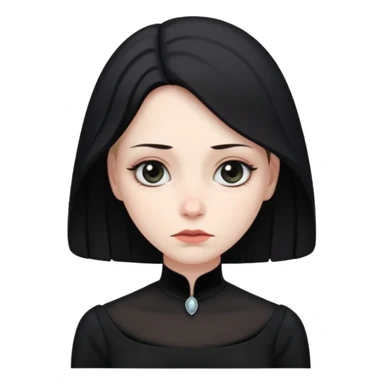 create a widow lady sticker