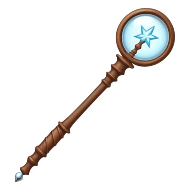 Harry Potter magic wand Brown  sticker