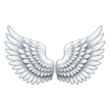 Angel wing, cozy sticker