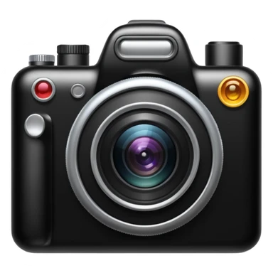 photo camera sticker