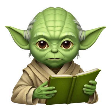 Yoda with the text 6 7 nothing else  sticker