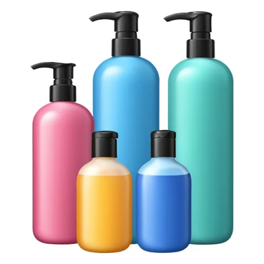 Shampoo, conditioner, mask  sticker