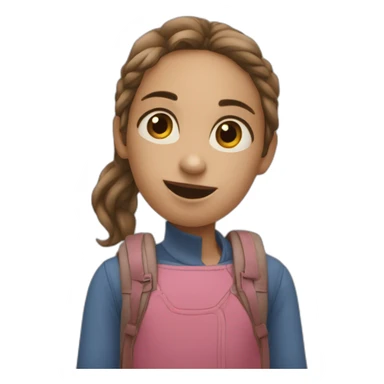 Un garçon qui aime une fille sticker