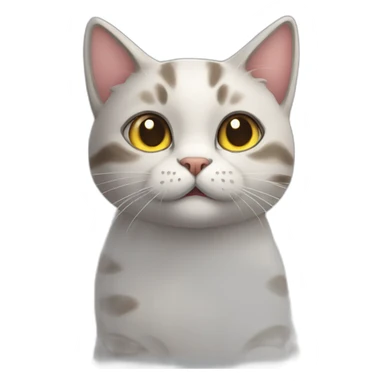 Cat talking uwu sticker