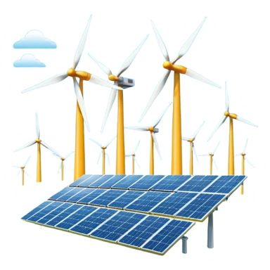 a clean energy project  sticker