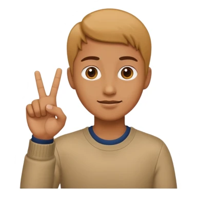 El hareketi olan nah sticker