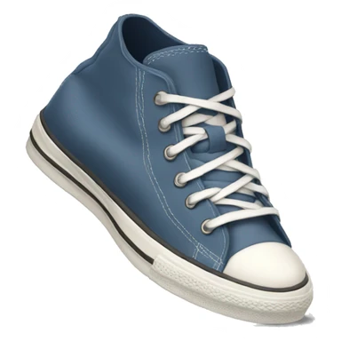 high top converse sneaker sticker