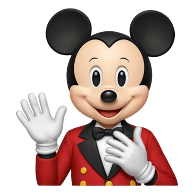 mickey sticker