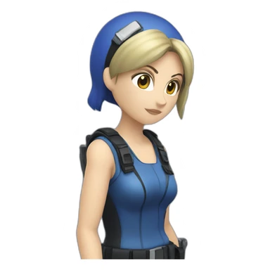 Jill valentine sticker