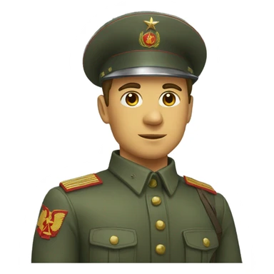 the USSR Soldier sticker