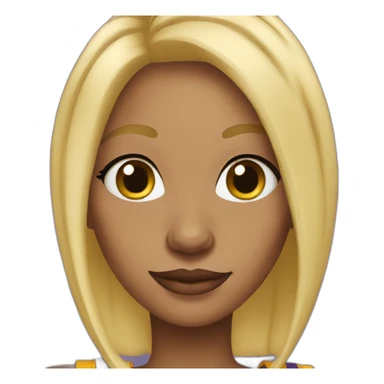 lakers girl blonde sticker