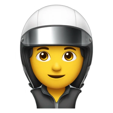 car racer with helmet crossing arms sticker