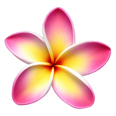 Plumeria sticker