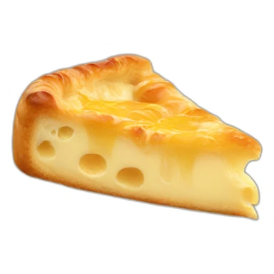 Floating Cheese Danish sticker