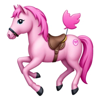 pink pony club sticker