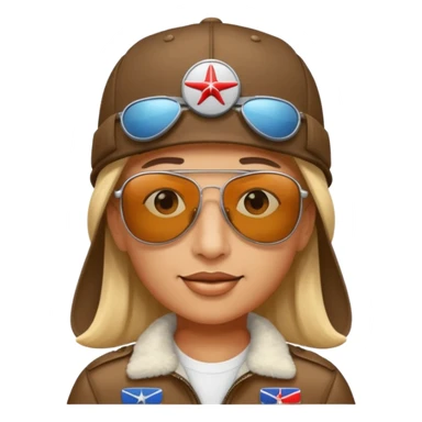 Horny airplane sticker