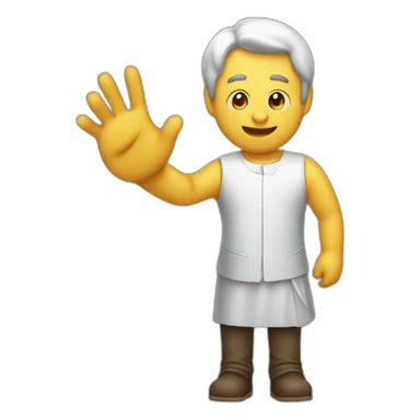 Une main avec un pouce levé, signe ok  sticker