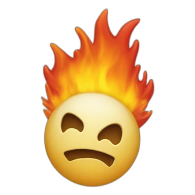 Cœur en feu brisé et détruis sticker