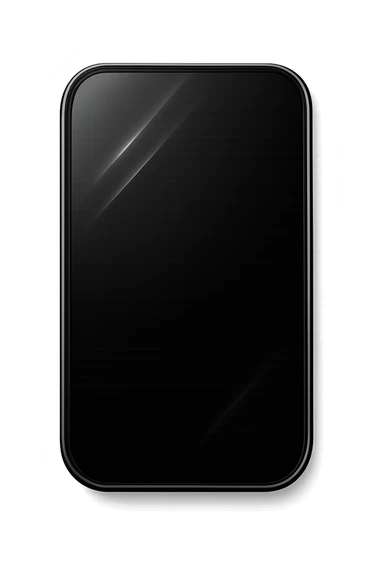 black mirror, digital illustration sticker