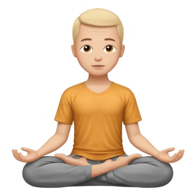 meditation sticker