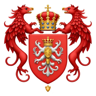 brasão condessa vermelha sticker