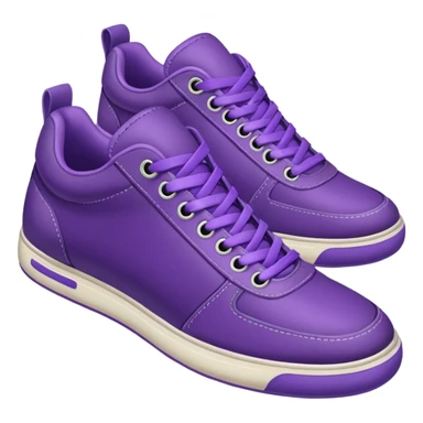 purple sneakers sticker