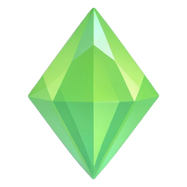 plumbob diamond shape sticker