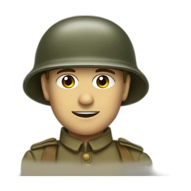 Ww1 soldier sticker