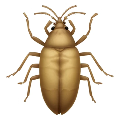 Lice bug sticker