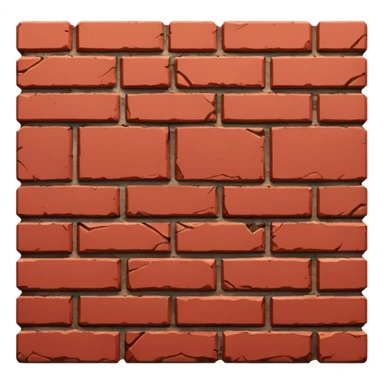 Brick wall sticker