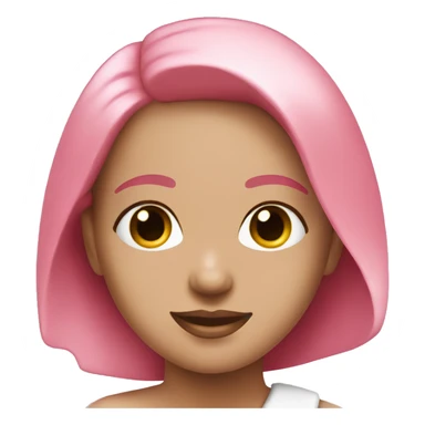 Girl spa pink sticker