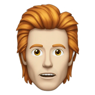 Ziggy Stardust sticker