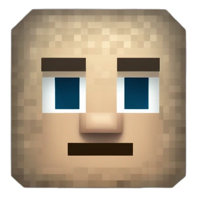  minecraft steve full diamante sticker