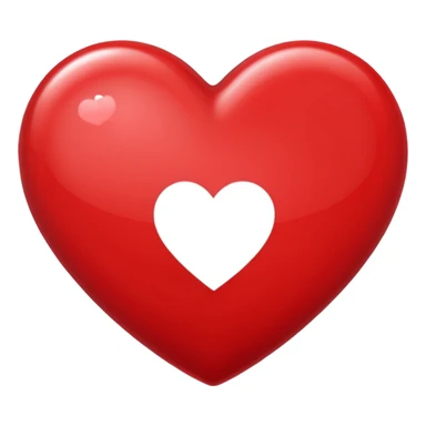 아이폰 하트 sticker