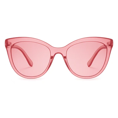 pink sunglasses, chic and modern sticker