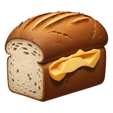 rye bread loaf sticker