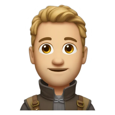 Fabien the glouton sticker