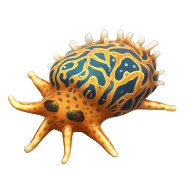 nudibranch sea slug sticker