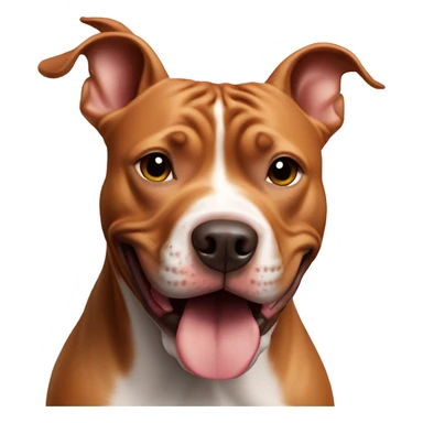 Caramel pitbull celebration  sticker