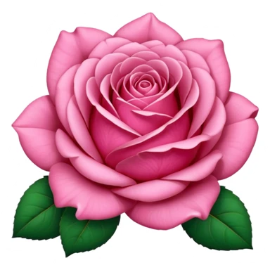 Polaroid photo of a pink rose  sticker