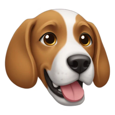 dog-setting-volleyball sticker