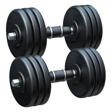 Peso de academia preto sticker