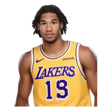 Austin Reaves lakers Oklahoma white rookie sticker